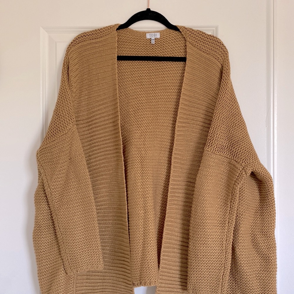 Tobi Brown Knit Sweater